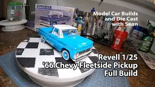 MCB035 Revell 1/25 '66 Chevy Fleetside Pickup Full Build