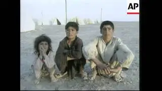APTN cover of refugee camps across border from Iran