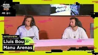 ENTREVISTA a Lluis Bou y Manu Arenas en el MUTUA MADRID OPEN 2023