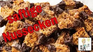 Nussecken nach Omas Rezept mit dem Thermomix
