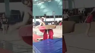 Gymnastics Table vault won gold medal 2023-24 at Mohali #artisticgymnast