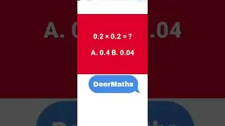 Multiply Decimals DeerMaths | Decimal Multiplication #multiply #decimal