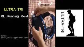 ULTRA-TRI Hydration Running Vest Backpack 8L