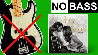 Shallow - Lady Gaga/Bradley Cooper | No Bass (Play Along)