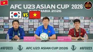 🔴 Nóng Họp Báo U23 Việt Nam vs U23 Hàn Quốc: Thầy Kim Đối Mặt Áp Lực, Quyết Đấu Tranh Hạng 3
