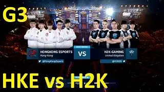 HKE vs H2K Game 3 Highlights - HONG KONG ESPORTS vs. H2K - Group A - IEM Katowice 2017
