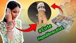 Easy hand Bracelet making  || How to Make Easy hand Bracelet || #craftideas