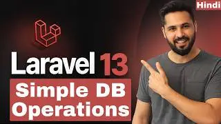 Laravel 13 tutorial in Hindi #31 Database CRUD Operations | Insert, Update & Delete Data #laravel