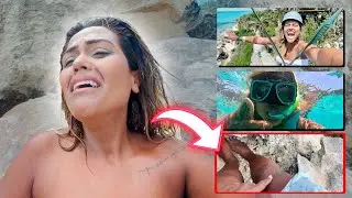 A CAMILA SE MACHUCOU NA ILHA !!!