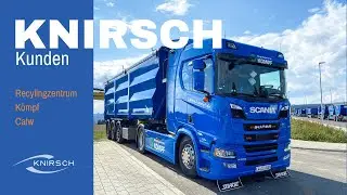 Knirsch Kunden | Neuer Scania f&uuml;r das Recyclingzentrum K&ouml;mpf in Calw