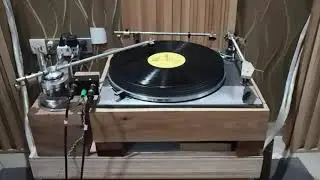Lenco L75 | TechnicsDouble stacked platter | Well Tempered based Tonearm 12 inches CF wand
