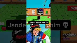 Jandel trolled him 💀 #roblox #growagarden