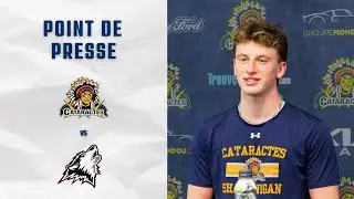 Cataractes vs Huskies | Entrevues d'après-match