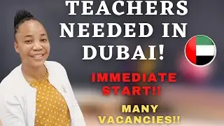 TEACHING JOBS in DUBAI || IMMEDIATE START 2021|| MANY VACANCIES #teachindubai #dubaijobs #teachinUAE