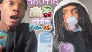 BOUTIQ SWITCH V3 2G (REVIEW) - Apple Fritter 🍎 x Trufflez 🪷 VS Cherry Gas 🍒x White Gummy ⚪️