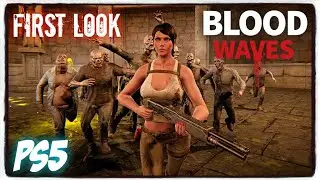 HatCHeTHaZ Plays: Blood Waves - PS5 [First Look]