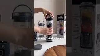 Amazing Cordless Portable Blender #kitchenappliances #kitchenware #homeappliances