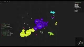 ALISIO SOLO 97K GAMEPLAY!!!//AGARIO// CRAZY DESTROYING TEAMS IN ALISIO