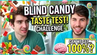 Blind Candy Taste Test Challenge | Chaz Christopher