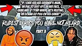 LOSS FOR WORDS AT THIS POINT 🤐 | RUDEST DISSES IN UK DRILL *YOU HAVE NOT HEARD* PART 3 (REACTION)