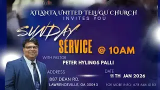 AUTC- Sunday Service - 01/11/2026