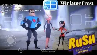 Rush : A Disney Pixar Adventure Gameplay on Winlator Frost Android 🔥🔥 #rushgameplay #disneypixar 