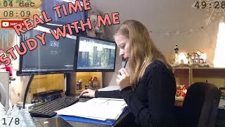 Study with me live 9 HOURS | University engineering student | 50/10 (silence) real time