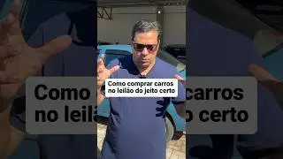 Como compra carros no leil&atilde;o do jeito certo e ganhar dinheiro