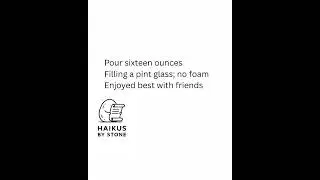 Haiku - Beer with Friends