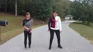 Mom and son Juju on that beat