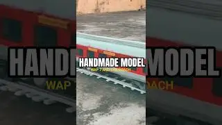 Model wap7 #ytshorts #handmade #train #model #traingadi