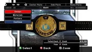 WWE '13 - CHAMPIONSHIP EDITOR