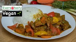 VEGAN 🌱 I Yummy Caribbean 'Stew' Jackfruit 🌶🥕🧅🧄  | S1 Ep 46