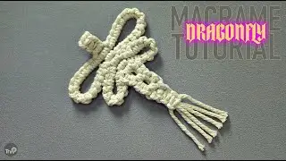 Макраме Стрекоза Учебник | Мастер-класс по макраме животных