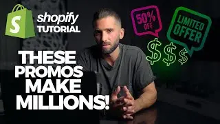 3 - Million Dollar Promotions - Shopify Tutorial