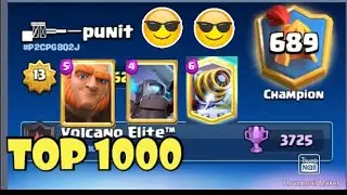 giant sparky top 1000 gameplay , clash royale best deck #clashroyale