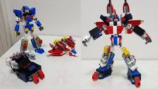 레고 오리지널 합체로봇 / レゴ オリジナル 合体ロボ / LEGO original combine robo