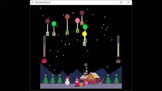 My Christmas-themed PICO-8 mini-game