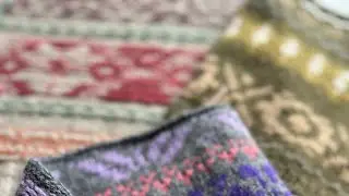 Жакард без протяжок.