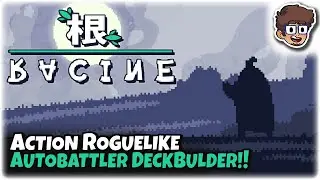 ACTION ROGUELITE AUTOBATTLER DECKBUILDER!! | Let's Try: Racine | Gameplay