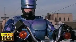 RoboCop 2 (1990) - Truck Vs Bike Scene (1080p) FULL HD