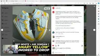 Virgil Abloh&rsquo;s Canary Yellow OFF-WHITE x Air Jordan 1 High OG 2025 #sneakers #sneakerhead #offwhite