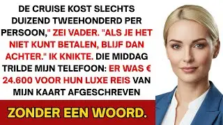 De cruise kost maar €1.200 per persoon,