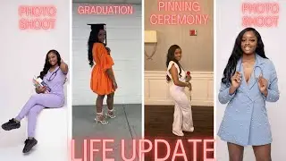 LIFE UPDATE: PASSING THE NEXT-GEN NCLEX? | GRADUATION PHOTO SHOOT | PINNING CEREMONY