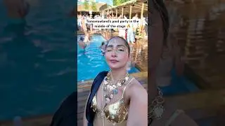 Pool party at #tomorrowland  #edm #tomorrowland2025 #festival #edmfestival #technoevent #edmworld