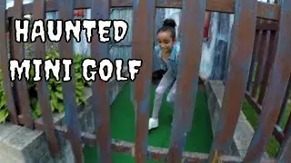 HAUNTED MINI GOLF - HOLE IN ONE- Haunted Trails Mini golf