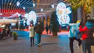 Italy RIMINI  - 4k Virtual Walking Tour around the City - Travel Guide. #111