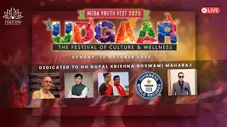 UDGAAR 2025 |15000 Youths | ISKCON | The Festival of Culture & Wellness