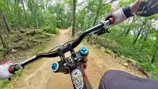 OUTLAW, TEMPEST to LOWER RIPPER DH Mountain Bike Trail Mountain Creek Bike Park | #Subscribe