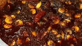 గోంగూర రొయ్యల నిలువ పచ్చడి_Gongura royyala niluva Pachadi in Telugu